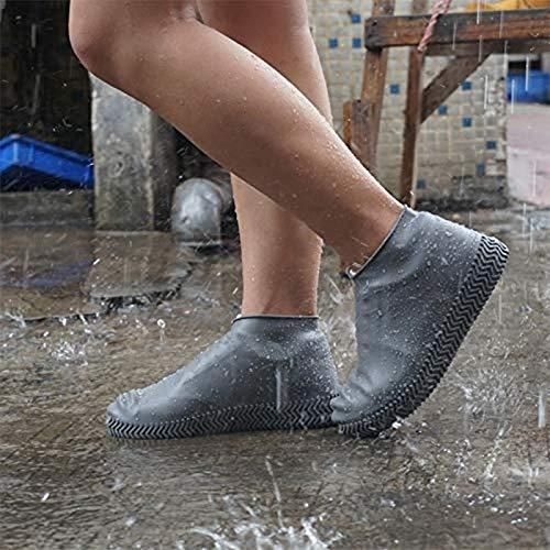 Silicone Reusable Anti Skid Waterproof Boot & Shoe Cover Protector - Shopaholics