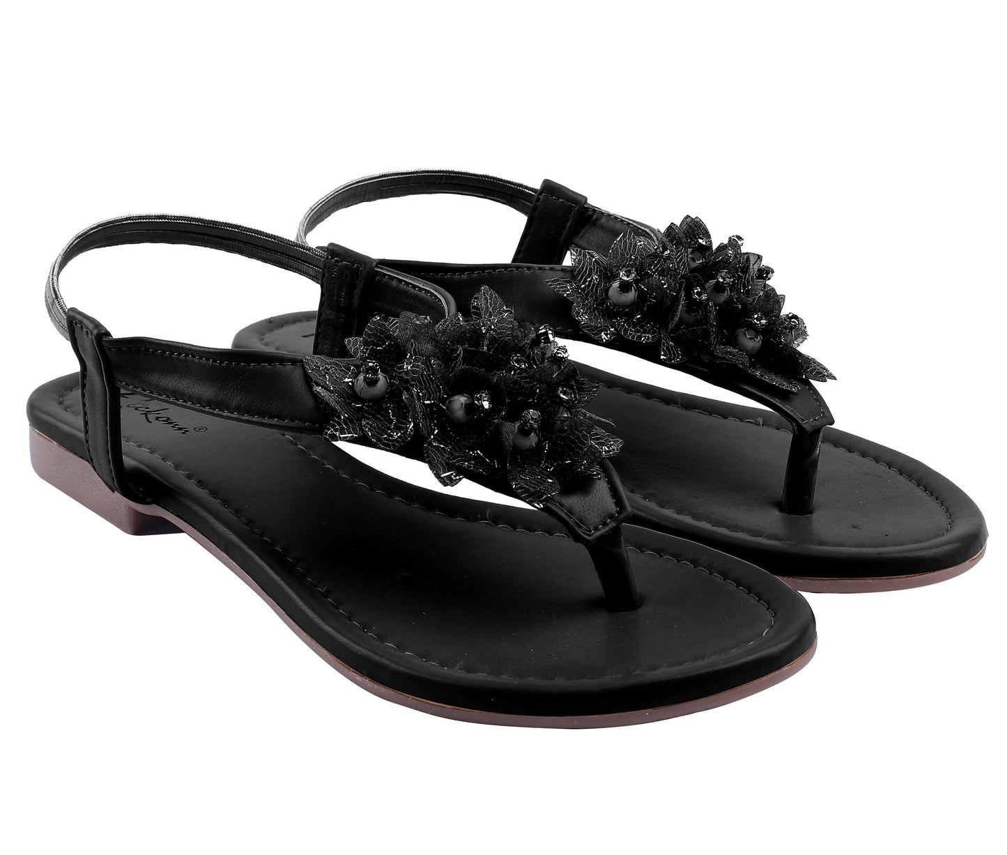 Textured Elegant Casual Flats Slippers For Women - Shopaholics