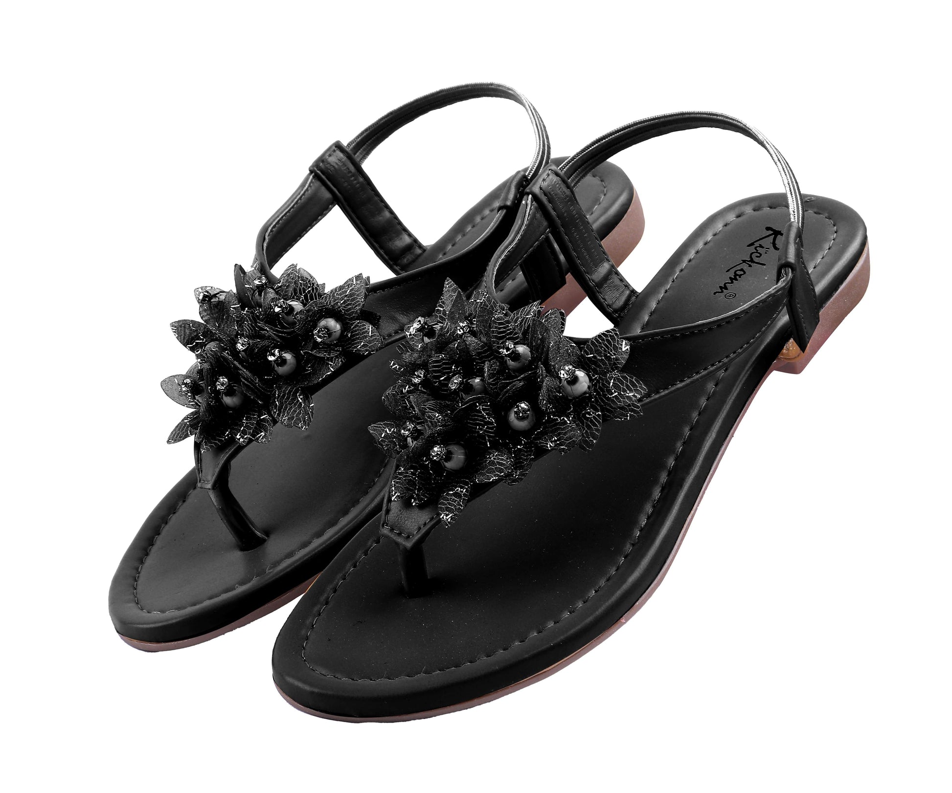 Textured Elegant Casual Flats Slippers For Women - Shopaholics