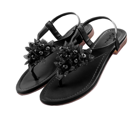 Textured Elegant Casual Flats Slippers For Women - Shopaholics