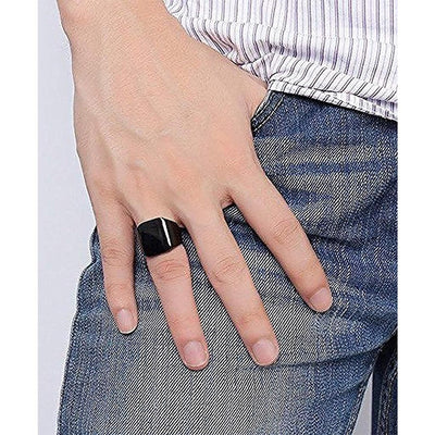 Stylish Stainless Steel Rings For Men/Boys - Shopaholics
