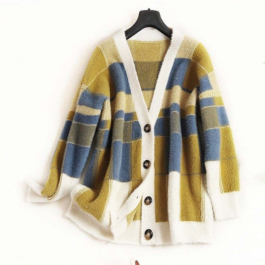 Casual High Quality Women Sweater - Yellow / One Size - Shopaholics