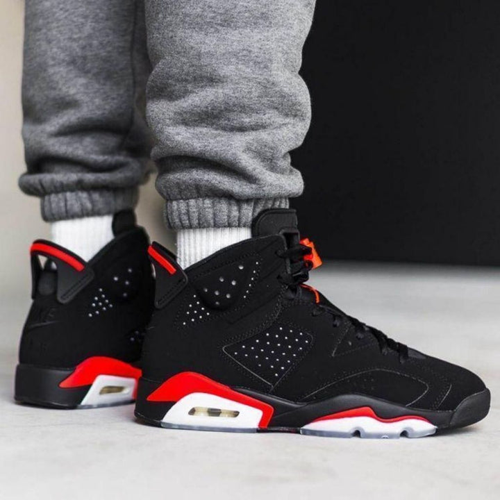 Air Jordan 6 Retro Infrared Sneakers Shoes For Men Shopaholics