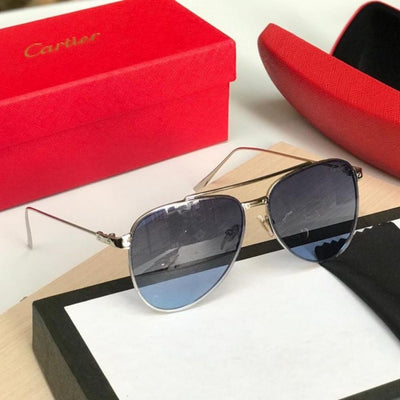 Aviator Sunglasses For Men And Women - Blue - Shopaholics