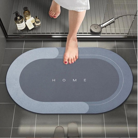 Bathroom Water Absorbent Quick Drying Floor Mat - Shopaholics