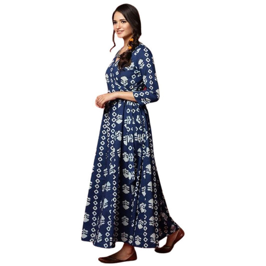 Beautiful Rayon Anarkali Kurti For Women - Shopaholics