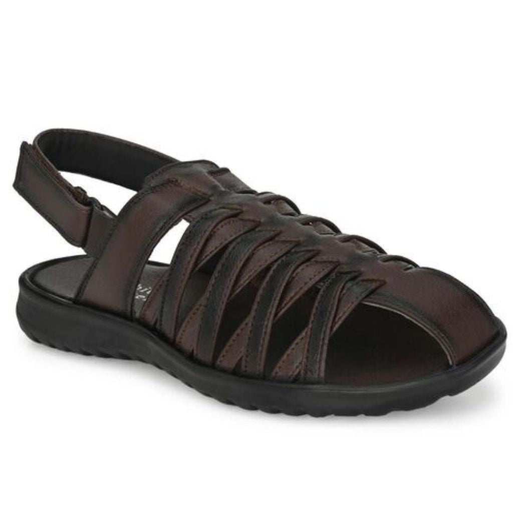 Casual Synthetic Leather Sandals Flip Flops For Men - Shopaholics
