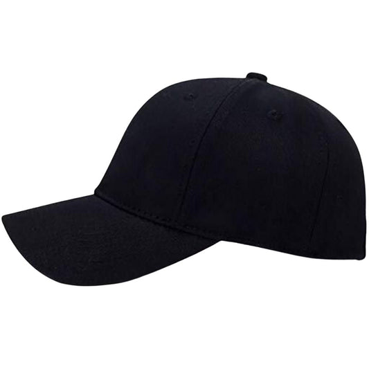 Colorblocked Cotton Baseball Caps And Hats For Men - Black - Shopaholics