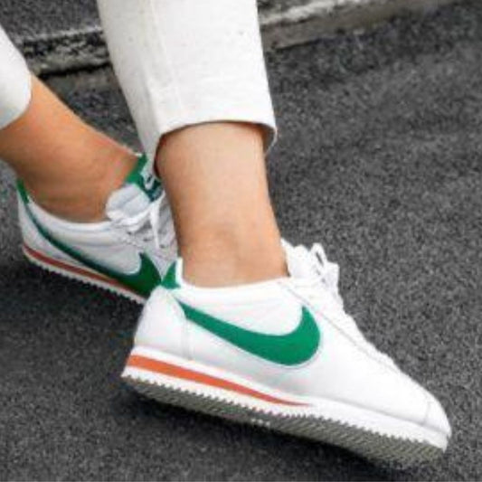 Cortex Hawkins Leather Running Shoes For Women - 36 / White - Shopaholics