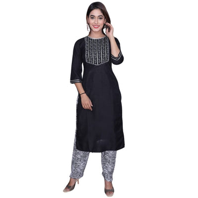 Cotton Straight Kurti With Tiger Print Paint For Women - Shopaholics