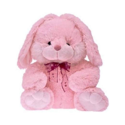 Super Soft Cute Stuffed Rabbit Soft Toy - 30cm / Pink - Shopaholics