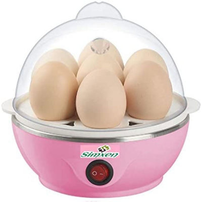 Egg Boiler Electric Automatic Off 7 Egg Poacher For Steaming - Shopaholics