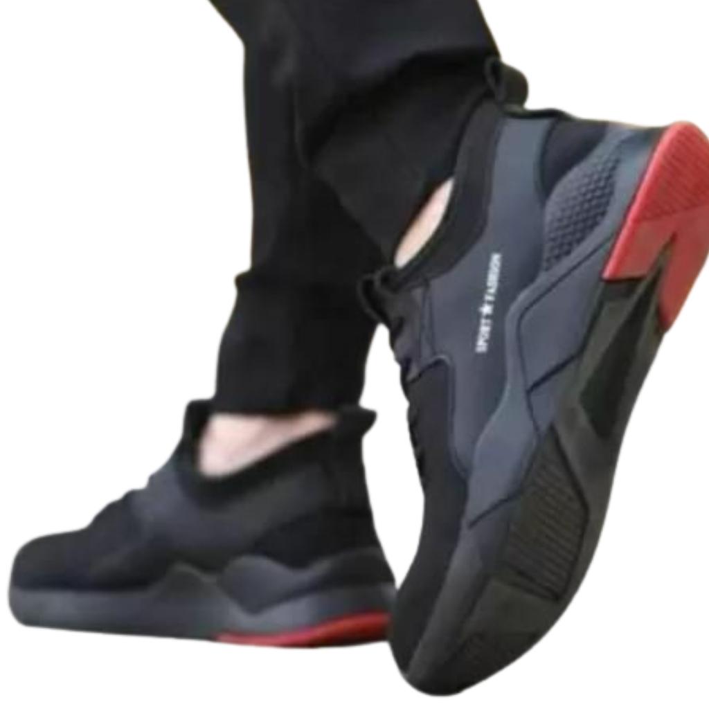 Fashion Sports Men's Steel Toe Safety Shoes - Shopaholics