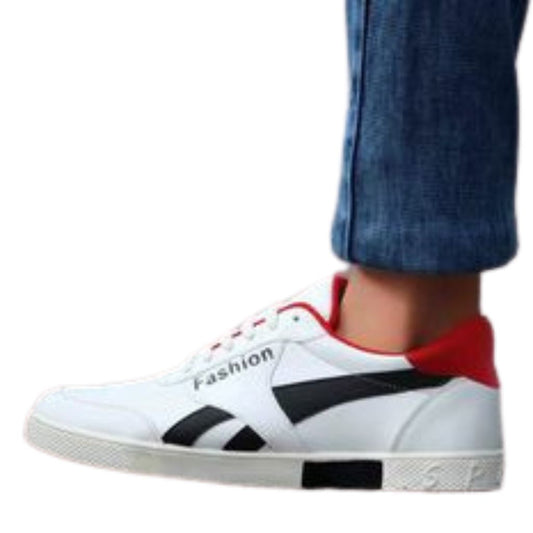 Fashionable Flat Casual Sneakers Shoes For Men - 6 / White - Shopaholics