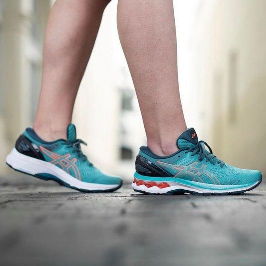 Gel Kayano 27 Running Sports Shoes For Men - 41 / Firoji-Green - Shopaholics