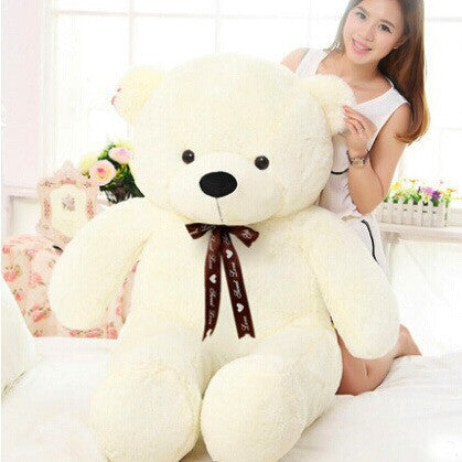 Giant Stuffed And Plush Teddy Bear - White / 60CM - Shopaholics