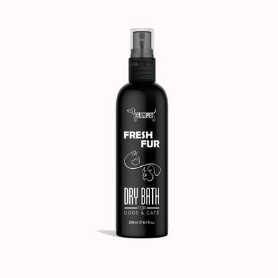 Glampet Fresh Fur Dry Bath For Dogs & Cats - 200ml - Shopaholics