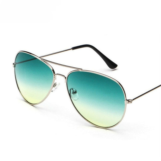 Anti-Reflective Aviator Sunglasses for Men - GREEN - Shopaholics