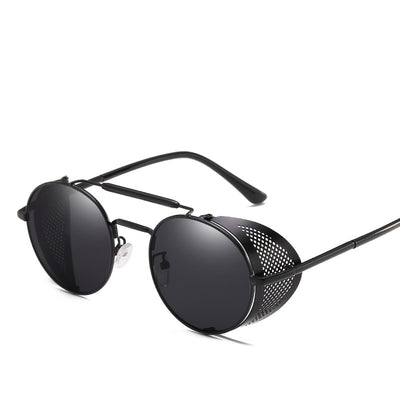 Retro Round Metal Sunglasses For Men And Women - Shopaholics