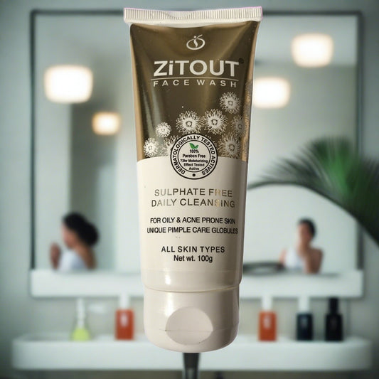 Oatmi Zitout Face Wash For Oily And Acne Prone Skin - 100 ml - Shopaholics