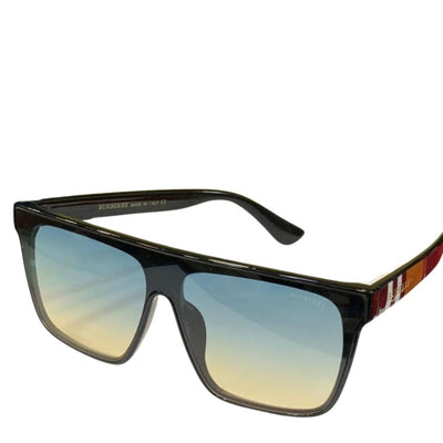 Premium Wayfarer Sunglasses For Men - Black-Blue - Shopaholics