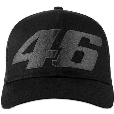 Printed Number Cotton Baseball Caps And Hats For Men - Black - Shopaholics