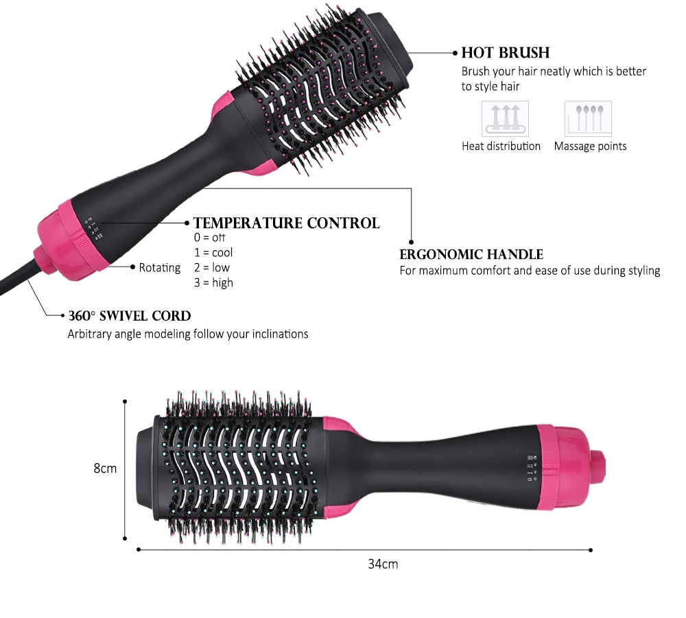 QAA Hair Curler Electric 3 In 1 corded Hair Straightener For woman Brown  Casual Fashion Comb Buy Online at Low Price in India  Snapdeal