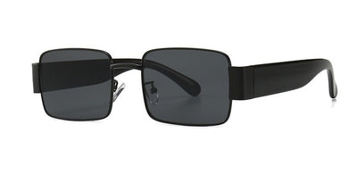 Punk Square Sunglasses For Men And Women - C6 black gray - Shopaholics
