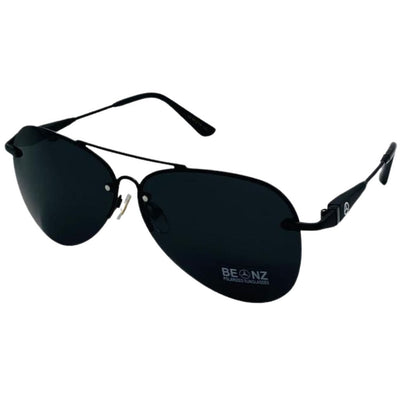 Royal Aviator Polarized Sunglasses For Men - Black - Shopaholics