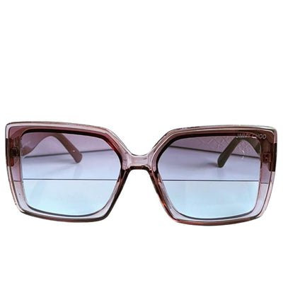 Square Gradient Sunglasses For Women - Brown - Shopaholics