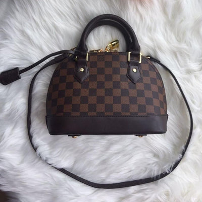 Stylish Crossbody Top Handle Handbag For Women - Coffee - Shopaholics