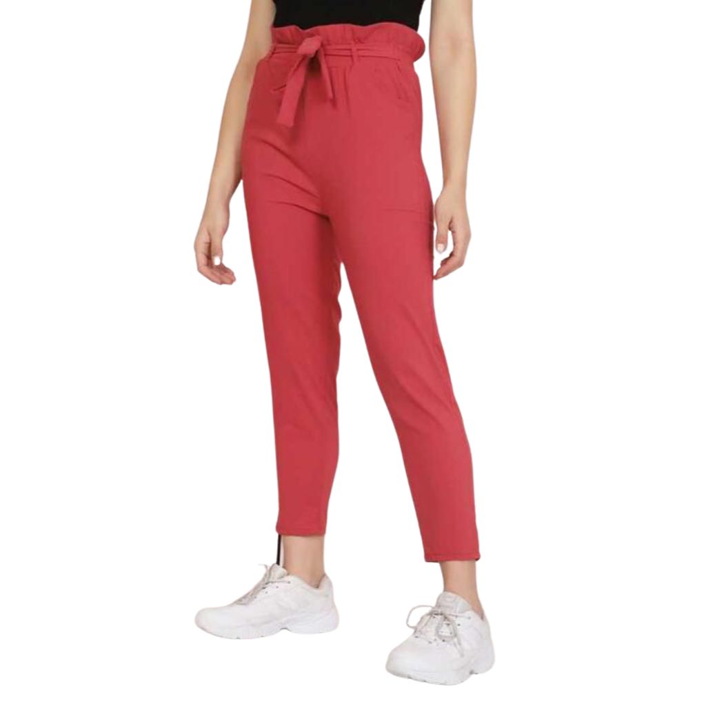 Trendy Daily Wear Elasticated Pants For Women - Shopaholics
