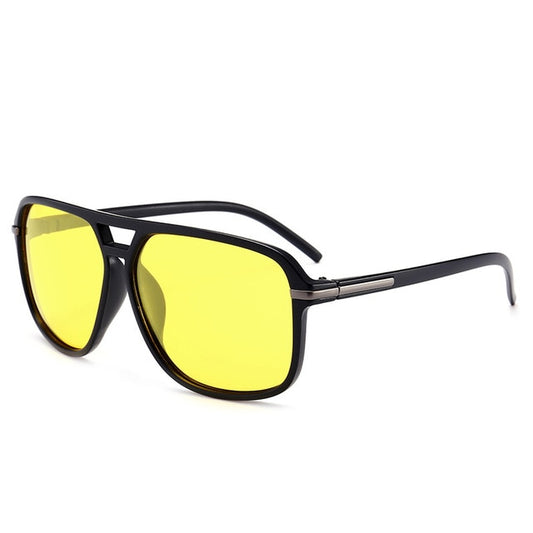 Polarized Mirror Sunglasses for Men - Yellow - Shopaholics