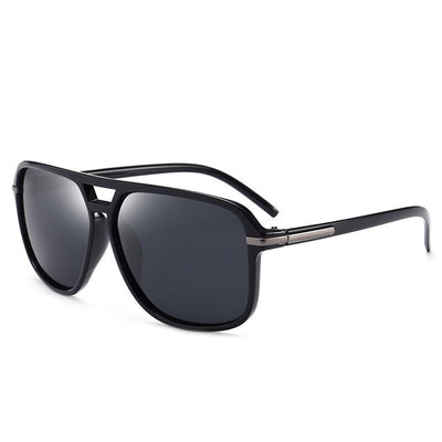 Polarized Mirror Sunglasses for Men - Black - Shopaholics
