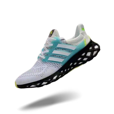 Ultra Boost 2022 Running Sports Shoes For Men - 41 / White-Cyan - Shopaholics