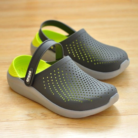 Ultra Cushy Clogs Slide Slip-on For Men - 41 / Grey-Green - Shopaholics