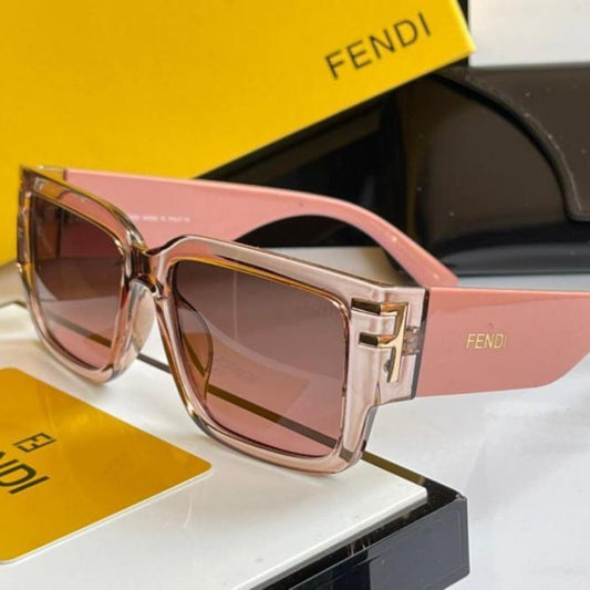 Unisex Smart Audio Black Square Sunglasses - Rose-Pink - Shopaholics