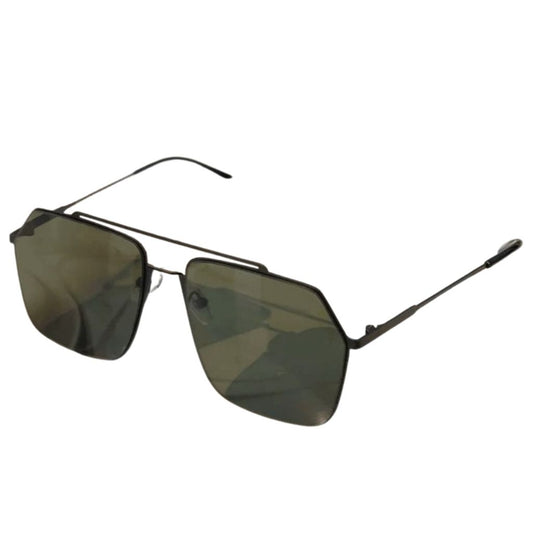 Unisex Stylish Full Rim Square Polarized Sunglasses - Green - Shopaholics