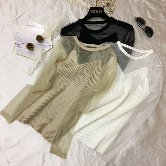 Women Solid Colour Lantern Sleeve Shrug - White / One Size - Shopaholics